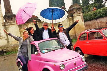 The ORIGINAL 90' Fiat 500 chauffeured Tour in Rome