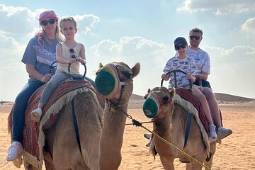 Evening Dubai Desert Safari With BBQ Dinner & Camel Ride
