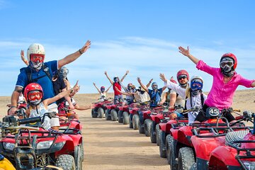 3 Hours Safari Adventure by Quad Bike Tour in Hurghada