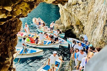 Exclusive Capri, Anacapri & Blue Grotto Private Tour from Rome