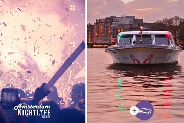 Amsterdam Nightlife Ticket & Canal Cruise