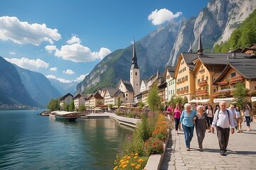 Private One-way Tour from Prague to Salzburg-2h Stop in Hallstatt