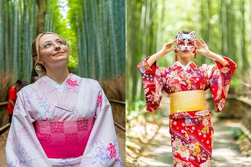 Private Photoshoot Experience in Arashiyama Bamboo 