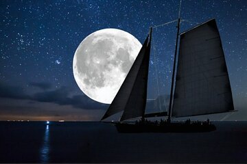 Key West Nighttime Full Moon Sail 