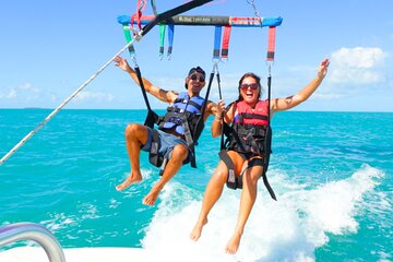 Parasailing over the Historic Key West Seaport