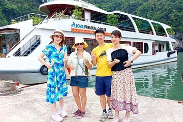 Alova Premium Cruise One Day Trip to Halong Bay from Hanoi