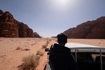 Desert Jeep Private Tour With Overnight Bedouin Experience