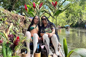 Private Bamboo River Rafting & Foot Massage from Montego Bay 