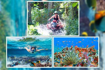 Bali Snorkeling 2 Spots & ATV Quad Bike with Lunch & Transfer