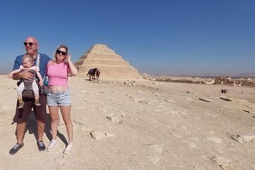 Sakkara step pyramids, Memphis old city ,Dahshur pyramids & Lunch