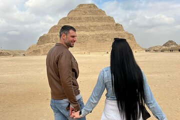  Private All Inclusive Giza Pyramids, Memphis, Sakkara, Lunch & Camels