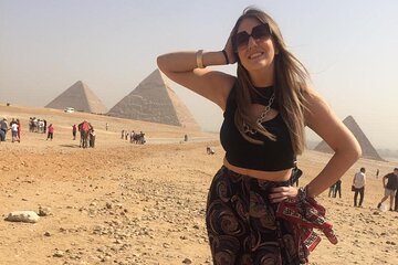 4-Hours Private Half-Day Tour of Pyramids Sphinx ,camel ride and lunch