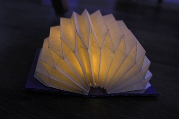 Mini Origami Lamp and Mizuhiki knot Belt Workshop in Ueno