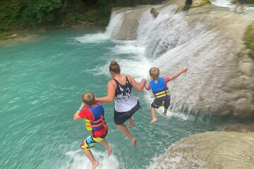  Blue Hole Secret Falls from Falmouth (Private)