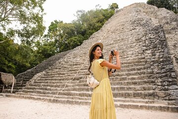 Tulum, Coba, Cenote, and Mayan Ceremony Full-Day Tour plus Lunch