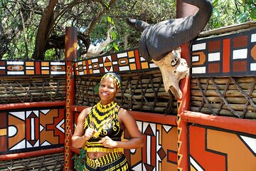 Lion Safari & Lesedi Cultural Village Tour from Johannesburg