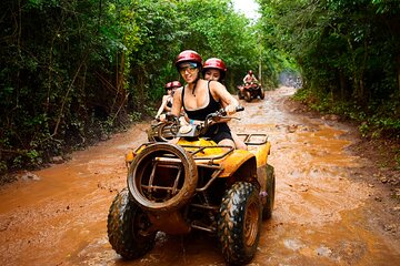 Cancun ATV Wild Pass with Ziplines, Cenote & ATV Insurance