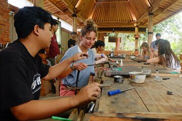 Ubud: 2 Hours Silver Jewelry Making Class and Ubud Tour