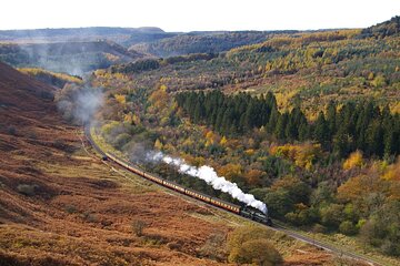 North York Moors with Steam Train to Whitby 