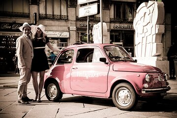 1 Hour Vintage Fiat 500 Slow Tour in Milan