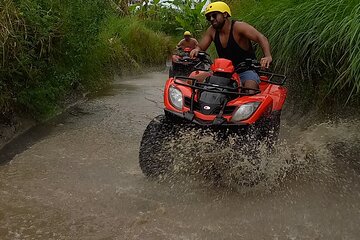 Bali Quad Bike Gorilla Cave & Ubud White Water Rafting With Lunch