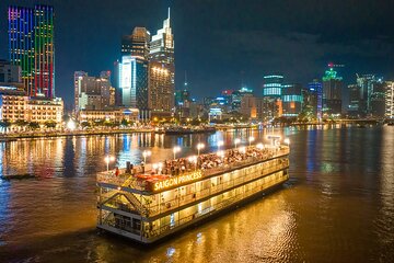 Luxury Dinner on Saigon Ben Thanh Princess Cruise with 3 Course