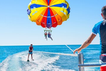 Sky-High Parasailing Fun Above Hurghada's Red Sea Waters