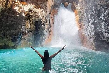 Adventure Combo at La Leona Waterfall and Tubing in Rio Colorado