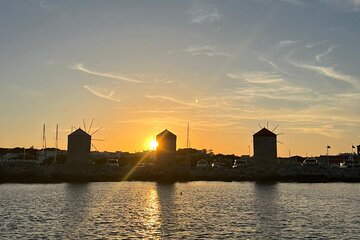  Rhodes Town Private Sunset Cruise