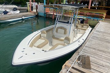 Key West Center Console Boat Rental With Sound and Seat Upgrade