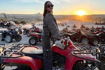 ATV Quad Bike Ride in Cappadocia at Sunset 