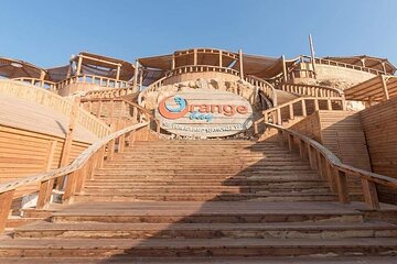  Orange Bay island with Glass boat, Lunch and Transfer : Hurghada