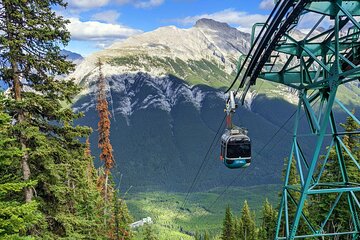 Day Tour to Banff Gondola Hot Springs Johnston Canyon fromCalgary