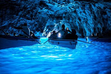 From Sorrento: Capri Boat Tour and Optional Blue Grotto