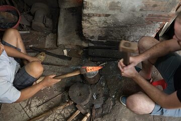 Experience Knife Making in Blacksmith Village