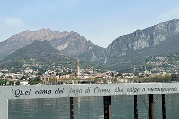 Como Lake Boat Private Tour from Lecco by Speedboat with Driver