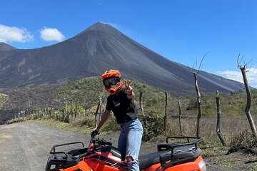 Ride an ATV in Active Pacaya Volcano