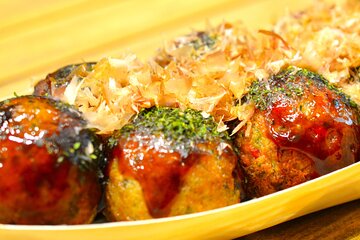 Takoyaki making experience ~Japan's popular street food~