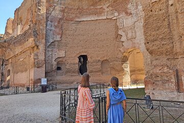 Ancient Thermal Baths of Caracalla and Mosaics Private Tour 