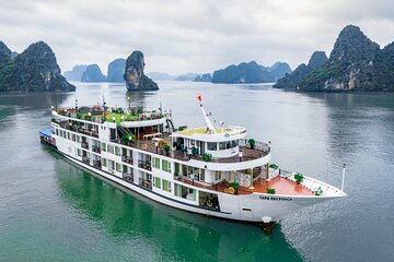 Aquamarine Cruise Luxury in Halong Bay from Hanoi Expressway 