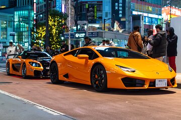 1-Hour Tokyo Tour in Lamborghini Huracan