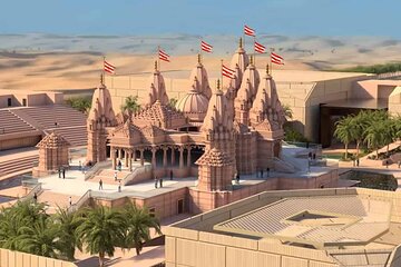 Abu Dhabi Tour with Sheikh Zayed Grand Mosque & BAPS Hindu Mandir