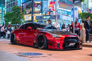 1 Hour Tokyo Tour in Liberty Walk Nissan GTR