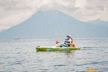 Kayaking on Lake Atitlan