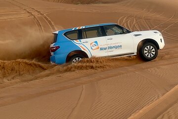 Premium Red Dune Safari, Sandboarding, Camel Ride, 5* BBQ Dinner 