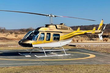  Helicopter Tour Over Victoria Falls with Free Hotel Pickup