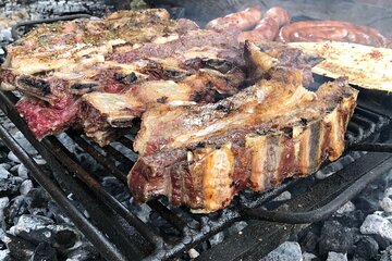 Outdoor BBQ at Finca La Cruz