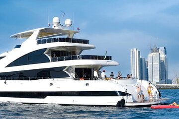 Luxury Super Yacht Tour with Live DJ and cooking station