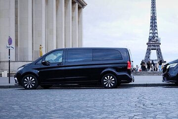 Private Paris tour By Minivan, private guide, Champagne(optional)