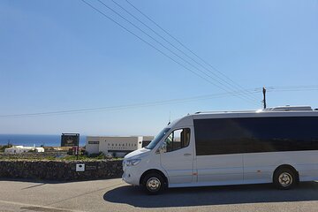Santorini one way transfer from/to the Airport or Port
